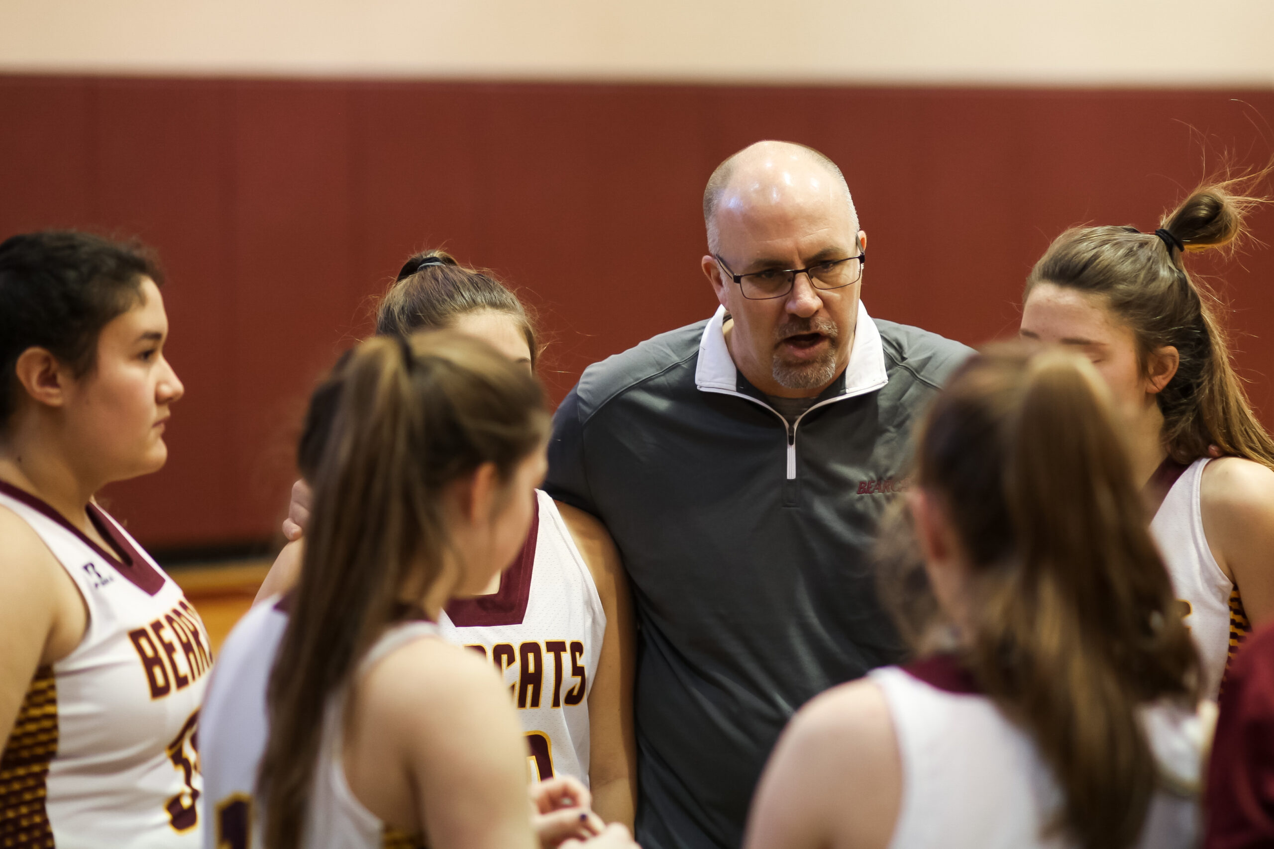 2020-01 Basketball Huddle - Girls
