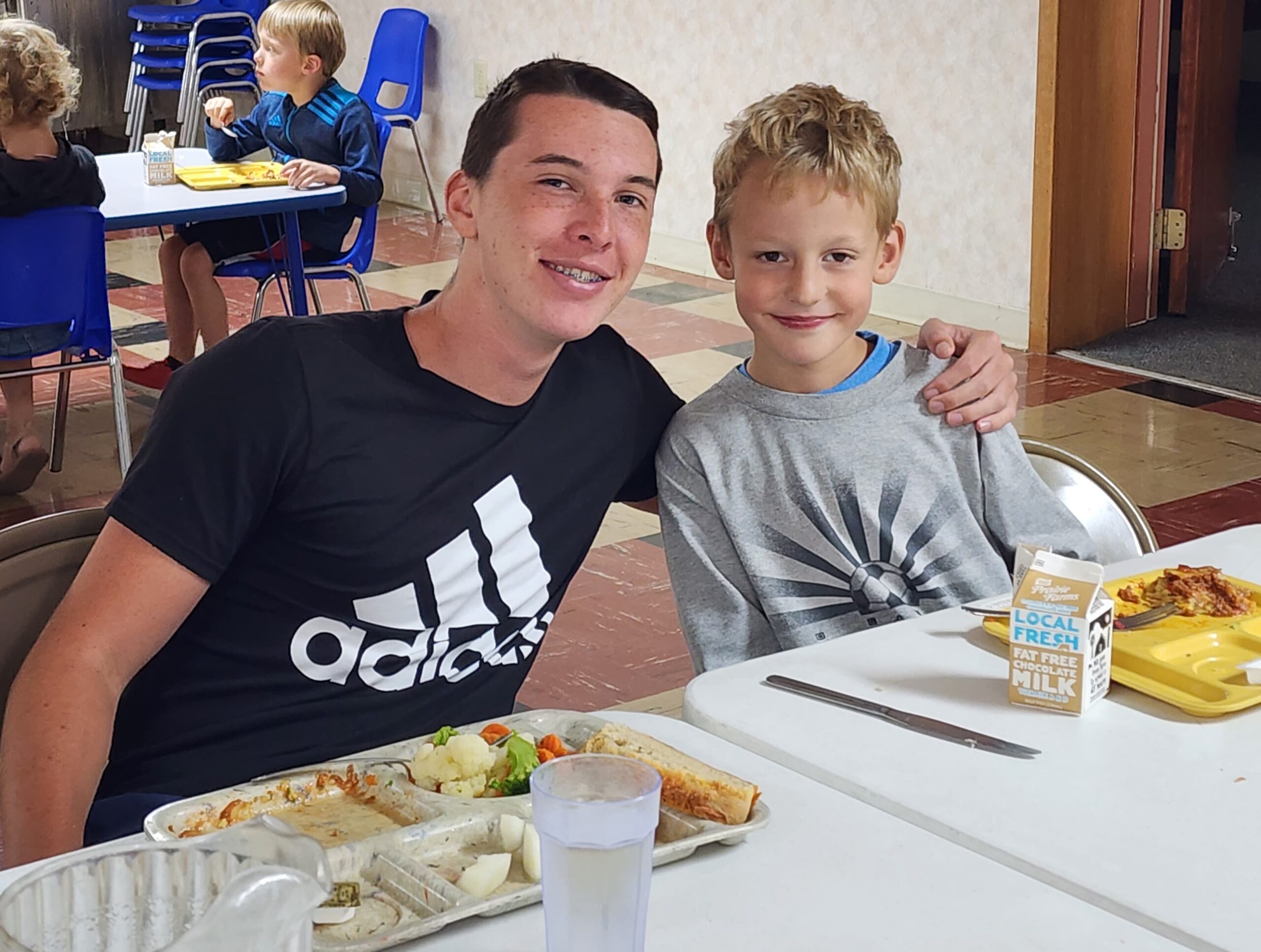 Lunch Buddies - Sam and Samuel
